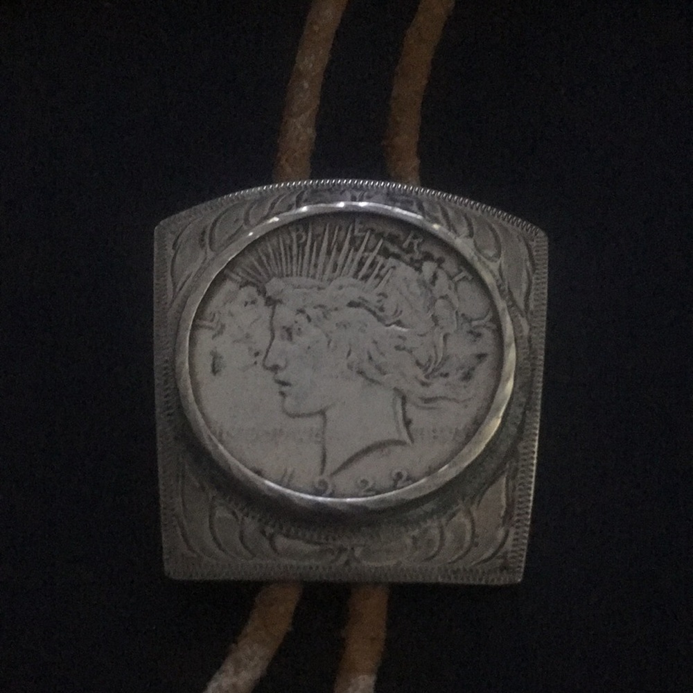 Robert W. Boyd- Reno Nev Sterling bolo tie